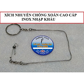 XÍCH CHÂN INOX 201 CAO CẤP DÀNH CHO CÁC DÒNG VẸT