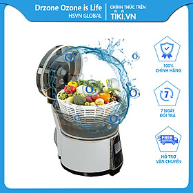 Máy rửa thực phẩm khử trùng đa năng Drzone Ozone is Life, DR100S dung tích 6L- Hàng chính hãng