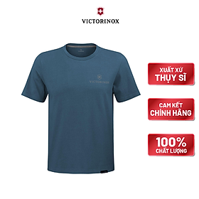 Áo thun Victorinox Brand Collection Logo Graphic Tee - Blue - Size