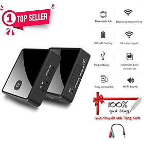 Mua Hàng Chính Hãng - Bộ Thu Phát Âm Thanh Bluetooth 2 Trong 1 FZ-380JA Bluetooth 5.0 Chế Độ Chuyển Đổi Linh Hoạt Tương Thích Rộng Rãi Cổng Kết Nối Đa Dạng Optical 3.5mm Công Nghệ aptX Low Latency Âm Thanh Hi-Fi Tích Hợp Chip DPS Nhỏ Gọn Dễ Sử Dụng - ROGTZ