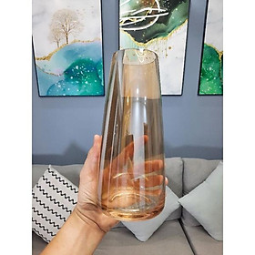 Mua Bình thủy tinh cắm hoa thân cao đơn giản sang trọng trang trí