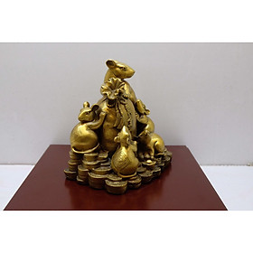 Mua Linh vật  Chuột Ngũ Phúc cưỡi bao vàng