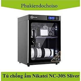 Tủ chống ẩm Nikatei NC-30S-Silver (Dung tích 30 lít)