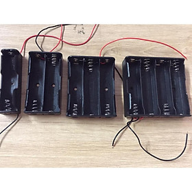 Mua Đế pin khay pin hộp pin 18650 mắc nối tiếp 1cell 2cell 3cell 4cell