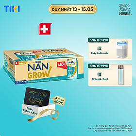Thùng 36 hộp Sữa pha sẵn Nestlé NANGROW sữa mát công thức từ Thụy Sĩ 9(4 x 110ml) - (Bé từ 1 tuổi) Tặng Bảng viết LCD Kalpen
