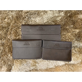 VÍ DA ĐỰNG ĐĂNG KIỂM, GIẤY TỜ Ô TÔ THƯƠNG HIỆU D.E.L CAO CẤP