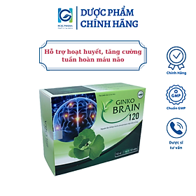 Viên uống tăng cường tuần hoàn máu não GINKO BRAIN 120