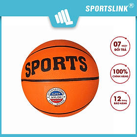 Bóng rổ trẻ em PU size 3 chất liệu cao su cao cấp Sportslink