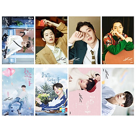 Bộ poster 8 tấm Lai GuanLin Wanna one