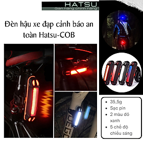 Đèn Led hậu xe đạp - Sạc USB - Chống nước - Đèn hậu xe đạp giant, xe đạp thể thao, xe đạp MTB 