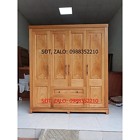 Mua Tủ quần áo gỗ gõ 4 cánh