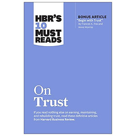 HBR's 10 Must Reads On Trust