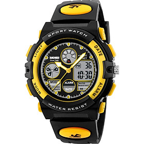 SKMEI 1163 Watches Kids Outdoor Sports Children Watch Digital Quartz Wristwatch for Boys Girls Watches with PU Strap