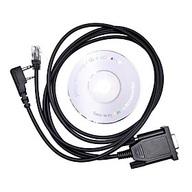 Programming Cable With COM Port For Kenwood Two Way Radio Walkie Talkies TK-240 TK-250 TK-255 TK-260 TK-260G TK-270 TK-270G TK-272G TK-278