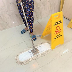 Dụng cụ lau sàn công nghiệp tấm COTTON 80cm_ĐỒ DÙNG MINH NGỌC