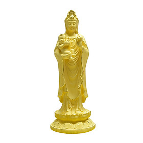 Quan Âm Trường Lạc phủ vàng 24K quà tặng mỹ nghệ KBP DOJI DJDEG88-15