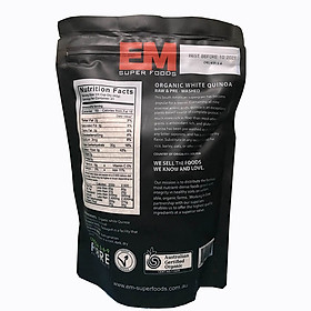 Hạt diêm mạch WHITE BAG QUINOA 500gram ( Hạt màu trắng )