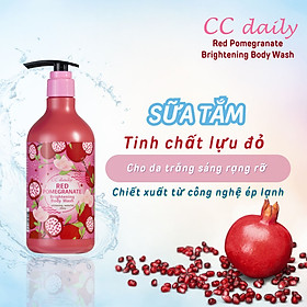 Sữa tắm trái cây CC Daily chiết xuất Lựu Đỏ CC Daily Red Pomegranate Brightening Body Wash