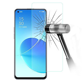 Kính cường lực cho Oppo Reno 6 5G nhám chống vân tay/ full viền/ không viền - Không viền - Hoangmaiphukie