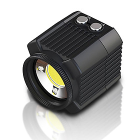 Đèn LED có thể sạc Đèn LED chụp ảnh dưới nước 60M Chống nước IPX8 Chiếu sáng cắm trại cho DJI Drone-Màu đen