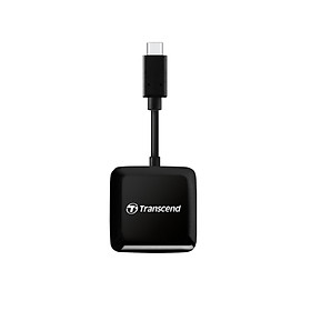 Đầu Đọc Thẻ Nhớ SD microSD USB Transcend RDC3 Cổng Type C New Version