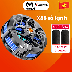 Mua Quạt tản nhiệt điện thoại sò lạnh X88 thế hệ mới nhất  hàng nhập khẩu  hỗ trợ làm mát khi live  chơi game