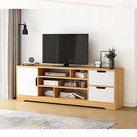 Kệ Để Tivi Phòng Khách, Phòng Ngủ Hiện Đại SIB DECOR 2 Ngăn Kéo 1 Cánh Tủ TV02