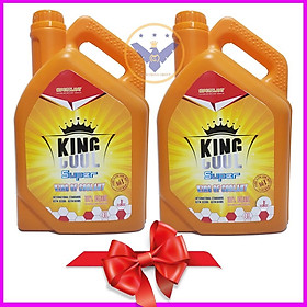 BỘ 2 nước làm mát xe ô tô KINGCOOL SUPER can 4L