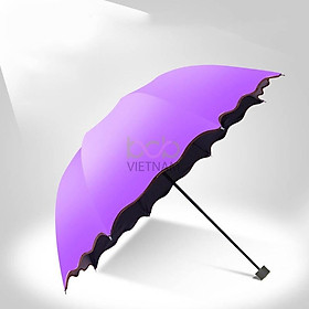 Mua Ô Dù Đi Nắng Che Mưa Tự Động Hoạ Tiết Nhiều Màu Chống Tia Uv Cao Cấp Sang Trọng