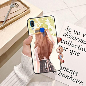 Ốp lưng dành cho điện thoại ViVo Y85 Viền dẻo TPU hình Phía Sau Cô Gái - Hàng nhập khẩu