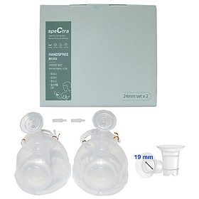 Bộ cup hút sữa rảnh tay Spectra Handsfree 17/19/21/24mm