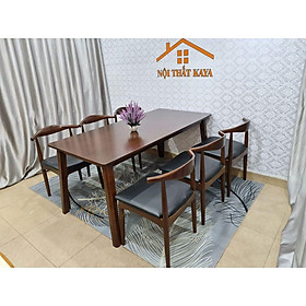 Mua Bộ bàn 6 ghế Bull-đầu bò 1m6 (Nâu)