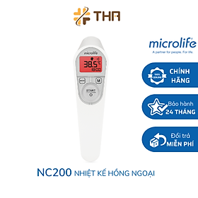 NHIỆT KẾ ĐIỆN TỬ HỒNG NGOẠI Micorlife NC200 1 giây CHÍNH HÃNG - An toàn -