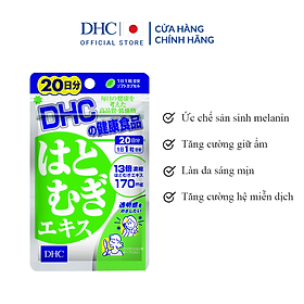 Viên uống Trắng da DHC Adlay Extract Nhật Bản