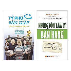 [Download Sách] Combo Tỷ Phú Bán Giày (Tái Bản 2018) + Những Đòn Tâm Lý Trong Bán Hàng (Tái Bản 2018) (2 Cuốn)