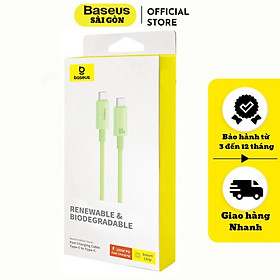 Mua Cáp sạc nhanh Type C to Type C 100W Baseus Habitat Series (Fast Charging & Data Cable)- Hàng chính hãng