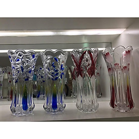 Mua Lọ hoa thủy tinh màu đẹp 20cm