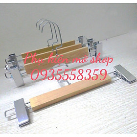 Mua Móc kẹp gỗ vàng treo quần áo Combo 10 cái
