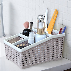 Mua Kệ đựng đồ trang sức nhiều ngăn / kệ đựng mỹ phẩm mẫu mới dáng đẹp mây đan cao cấp