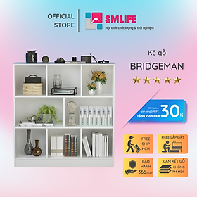 Mua Kệ sách bằng gỗ sang trọng nhẹ nhàng SMLIFE Bridgeman