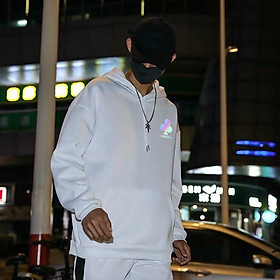 Áo Hoodie phản quang 7 màu POKER form dưới 70kg decan in xịn, áo khoác hoodie unisex ulzzang quảng châu in hình ách cơ, áo hoodie nam nữ đều mặc được chống nắng, tranh mưa mặc đi đà lạt