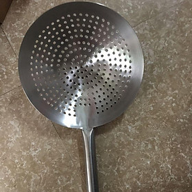 Mua Vợt inox lỗ / chao xương inox cỡ 24cm/26cm/28cm/30cm