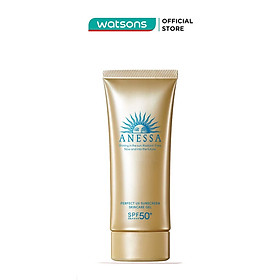 Gel Chống Nắng Anessa Dưỡng Ẩm Bảo Vệ Hoàn Hảo Perfect UV SPF50+ PA++++ 90g