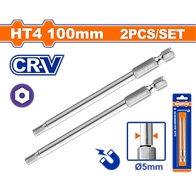 BỘ 2 MŨI VẶN VÍT LỤC GIÁC WSV9KHT4 WADFOW - HÀNG CHÍNH HÃNG