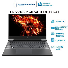 Mua Laptop HP Victus 16-d1193TX 7C138PA (i5-12500H | 8GB | 512GB | GeForce RTX 3050 4GB | 16.1  FHD 144Hz | Win 11) Hàng chính hãng