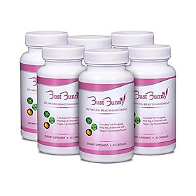 Breast Enhancement Pills - Vegan Friendly - 3 Month Supply | #1 Natural Way to a Fuller, Firmer Look by BUST BUNNY