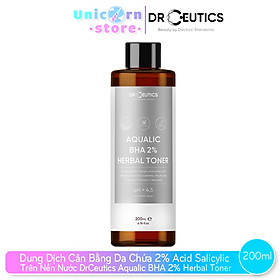 Toner Làm Sạch Và Cân Bằng Da DrCeutics BHA 2%