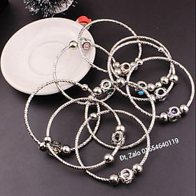 Vòng tay inox kiểu xí ngầu