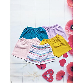 Combo 5 quần trẻ sơ sinh và trẻ nhỏ (3-15 kg) - Cotton thiên nhiên