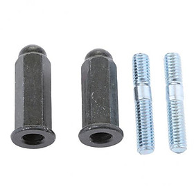 2X Exhaust Stud Bolt Nut Kit for 110cc 125cc 140cc 160cc 200cc Pit Dirt Bike